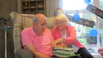 80 birthday candles for Burton-on-Trent care home Resident